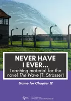 Vorschau - Arbeitsblätter - Game: Never have I ever - Teaching Material for The Wave Chapter 12 (Novel by T. Strasser) - Deckblatt