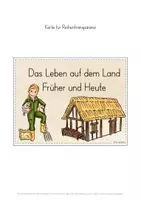 Vorschau - Stundenentwürfe - Leben auf dem Land früher und heute Unterrichtseinheit - Seite 3