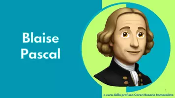 anteprima - Materiale di supporto/inclusione - BLAISE PASCAL - Pagina di copertina