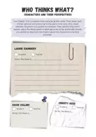 Vorschau - Arbeitsblätter - Characters -Teaching Material for The Wave Chapter 15 (Novel by T. Strasser) - Seite 1