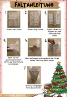Vorschau - Mal- und Bastelvorlagen - Lesepass (zum Falten) für die Weihnachtsferien - Seite 1