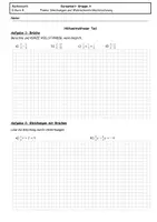 Vorschau - Klassenarbeiten - Kursarbeit - JG8 - Mathe - Gleichungen & Wahrscheinlichkeit - Seite 2