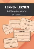 Vorschau - Arbeitsblätter - Lernen lernen (Skill) - Gesprächskarten - Deckblatt