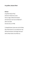 Vorschau - Stundenentwürfe - Seepferdchenklasse Seepferdchenlied - Seite 1