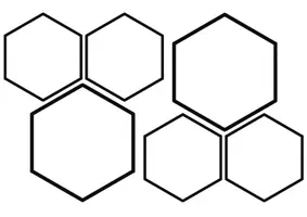 Vorschau - Mal- und Bastelvorlagen - Bastelvorlage: Biene - Seite 2