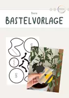 Vorschau - Mal- und Bastelvorlagen - Bastelvorlage: Biene - Deckblatt