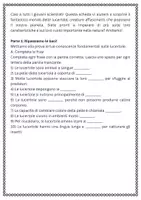anteprima - Materiale interattivo - Descrivere in dettaglio lucertola, le sue caratteristiche e il suo ruolo nell'ambiente o nel contesto di studio - Pagina 1