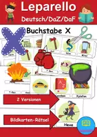 Vorschau - Unterrichtsreihen - Materialpaket - Buchstabe X XXL Paket Wortschatzpaket - DaZ/DaF, Deutsch, Sachunterricht (Grundschule) - Seite 1
