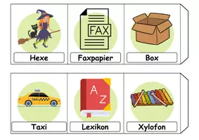 Vorschau - Unterrichtsreihen - Materialpaket - Buchstabe X XXL Paket Wortschatzpaket - DaZ/DaF, Deutsch, Sachunterricht (Grundschule) - Seite 2