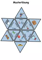 Vorschau - Spiele - GRATIS Legestern Buchstabe X Wortschatz - DaZ/DaF, Deutsch (Klassen 1 und 2) - Seite 2