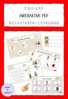 Vorschau - Präsentationen/Tafelbilder - Buchstabenlehrgang - interaktives Lernen - Deckblatt