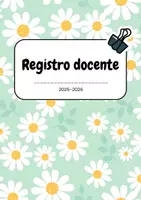 anteprima - Programmi scolastici / Materiali per docenti - Registro docenti 25-26 scuola primaria - Pagina di copertina