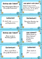 Vorschau - Quiz - Albrecht Dürer Quizkarten - 24 Quizkärtchen | Quiz | Kunst - Seite 3