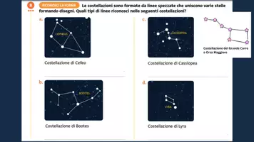 anteprima - Materiale di supporto/inclusione - costellazioni classe prima - Pagina 1