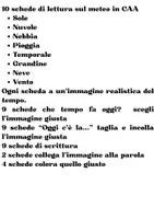 anteprima - Esercizi - CAA: Lettura ed esercizi sul meteo - Pagina 1