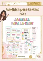 Vista previa - Decoración del aula - Pack Asamblea para la clase - Vuelta al cole - Portada