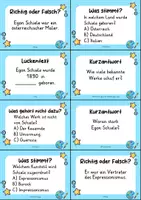 Vorschau - Arbeitsblätter - Egon Schiele – Materialpaket Kunstunterricht | Expressionismus & Kunstgeschichte - Seite 2