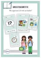 Vorschau - Fördermaterial/Inklusion - Arbeitsschritte - Organisation - Deckblatt