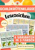 Vorschau - Arbeitsblätter - Materialpaket - Schildkrötenklasse (Gesamtpaket) - Seite 1