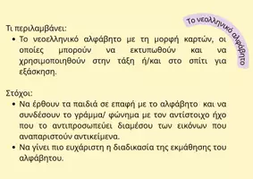Προεπισκόπηση - Flashcards - Το νεοελληνικό αλφάβητο - Εικονογραφημένες κάρτες - Σελίδα 1