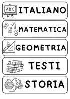 anteprima - Etichette / Segnalibri - etichette materie a colori e in bianco e nero - Pagina 3