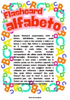 anteprima - Flashcard - Flashcard alfabeto a colori e da colorare - Pagina di copertina