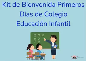 Vista previa - Manualidades / Dibujos para colorear - Kit de Bienvenida Educación Infantil - Portada