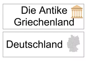Vorschau - Präsentationen/Tafelbilder - Das lerne ich im Fach GPG 5 - Wortkarten und Hefteintrag - Seite 3