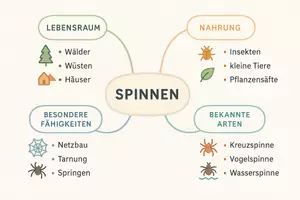 Vorschau - Arbeitsblätter - Lernposter + Arbeitsblatt "Spinnen" + Onlineübung & MP3 + Mindmap + Infografik - Seite 2