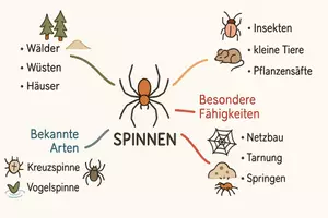 Vorschau - Arbeitsblätter - Lernposter + Arbeitsblatt "Spinnen" + Onlineübung & MP3 + Mindmap + Infografik - Seite 3