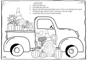Vorschau - Mal- und Bastelvorlagen - Fensterbilder Herbst & Halloween – großes Materialpaket für Schule & Kindergarten 🍂🎃 - Seite 3