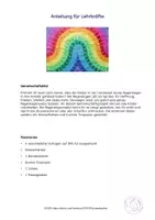 Vorschau - Mal- und Bastelvorlagen - Kunst Grundschule, Gemeinschaftsprojekt Regenbogenwelle - Seite 3