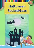 Vorschau - Mal- und Bastelvorlagen - Kunst Halloween, Im Spukschloss, Grundschule - Deckblatt