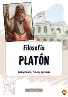 Vista previa - Unidades / Secuencias / Situaciones de Aprendizaje - ¿Quién fue Platón? – Biografía, teoría y actividades (en castellano) - Portada