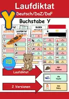 Vorschau - Unterrichtsreihen - XXL Paket Laufdiktate / Schleichdiktate Buchstaben A bis Z (Diktat) - Seite 1