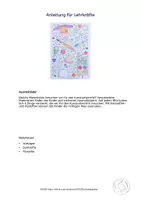 Vorschau - Mal- und Bastelvorlagen - Kunst Klasse 1, Ausmalbilder finde das Kunstmaterial - Seite 3