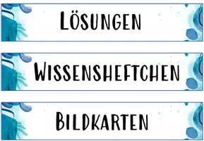 Vorschau - Arbeitsblätter - Wissenskartei Tiere des Meeres + Arbeitsblatt + Arbeitsheftchen + Tafelbilder - Seite 3