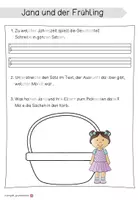 Vorschau - Arbeitsblätter - Geschichten/ Lesetexte zur Förderung der Lesekompetenz Klasse 3/4 - Seite 3