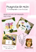 Vista previa - Unidades / Secuencias / Situaciones de Aprendizaje - Estampado con hojas | Proyecto de arte con instrucciones | 1.º a 4.º de primaria - Portada