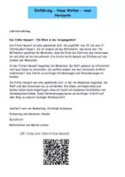 Vorschau - Stundenentwürfe - Neuzeit - Einführungsstunde- Neue Welten - Seite 2