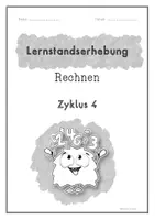 Vorschau - Unterrichtsreihen - Lernstandserhebung Rechnen Anfang Zyklus 4 - Wiederholungsheft (Zyklus 3) - Seite 3