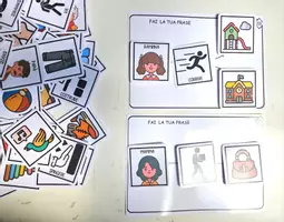 anteprima - Flashcard - COSTRUTTORE DI FRASE (materiale CAA) - Pagina 1