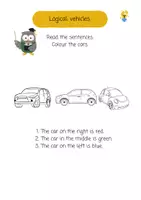 Vorschau - Arbeitsblätter - English logicals: vehicles I Leseverstehen - Seite 2