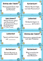 Vorschau - Quiz - Klassizismus Quizkarten - 24 Quizkärtchen | Quiz | Kunst - Seite 2