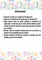 Vista previa - Decoración del aula - Control de asistencia y encargado del día. Un viaje por el mundo - página 2