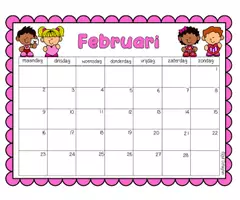 Voorbeeld - Kalender 2026 - Pagina 3