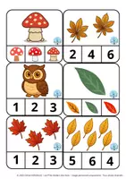Aperçu - Apprentissages en autonomie - Automne - Activités d'inspiration Montessori - Page 3