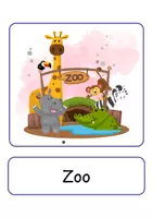 Vorschau - Arbeitsblätter - XXL Lesekarten & Bildkarten Buchstabe Z - DaZ/DaF, Deutsch (Grundschule) - Seite 3