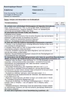 Vorschau - Klassenarbeiten - Klassenarbeit Stadtlyrik Liliencron - Seite 1