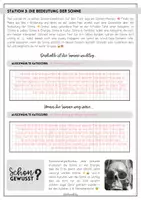 Vorschau - Arbeitsblätter - Die Sonnenuhr - Funktion, Geschichte und eigenes Papiermodell! - Seite 3